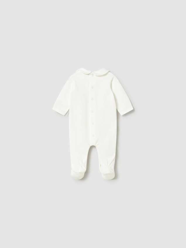 Babygrow com Bordado de Urso