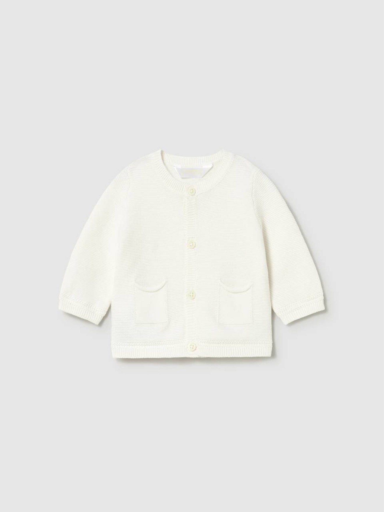 Casaco de Malha com Bolsos Frontais