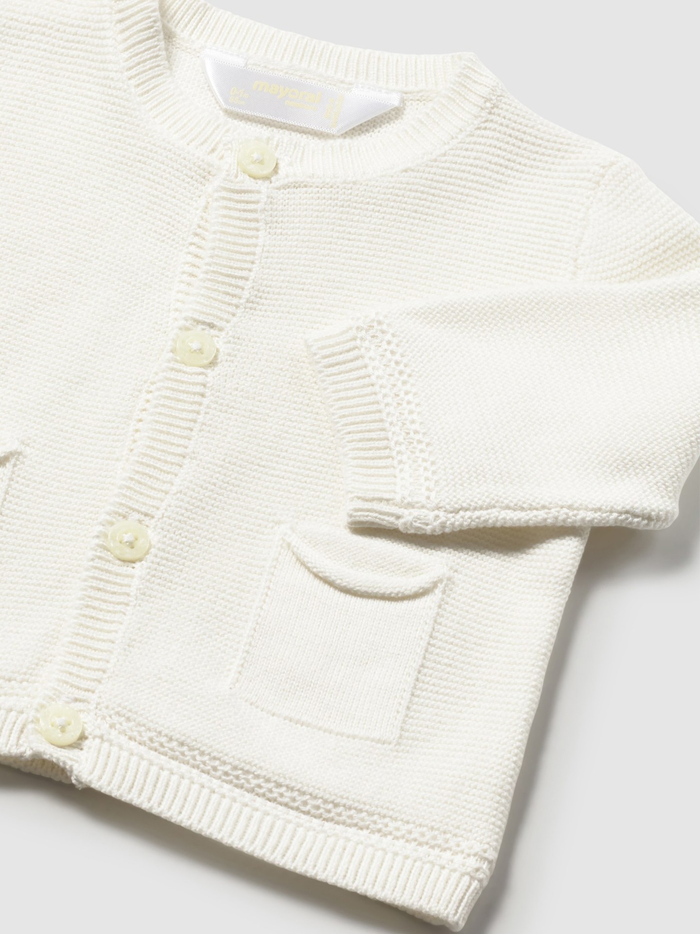 Casaco de Malha com Bolsos Frontais