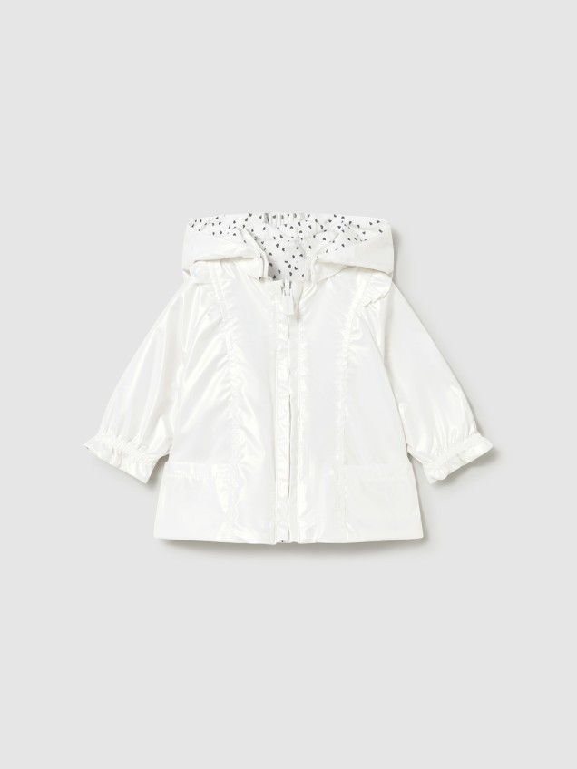 Parka Revers�vel com Capuz