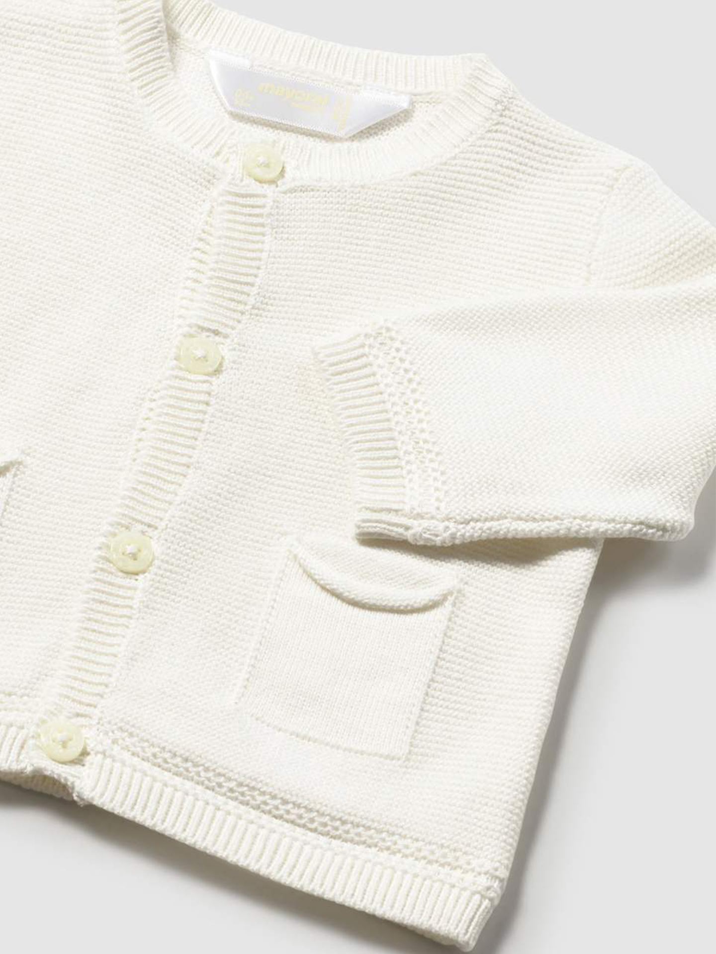 Casaco de Malha com Bolsos Frontais