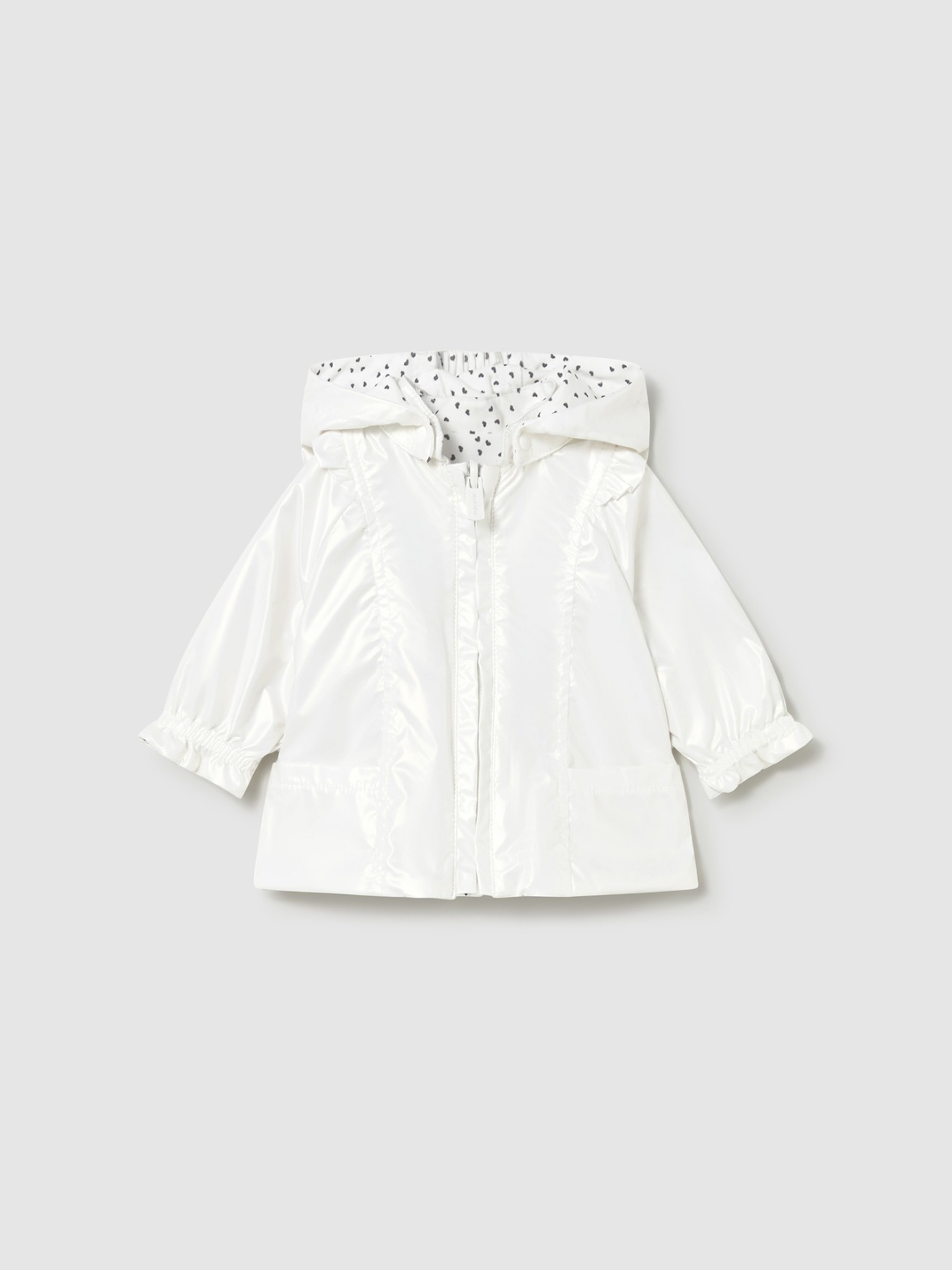 Parka Revers�vel com Capuz