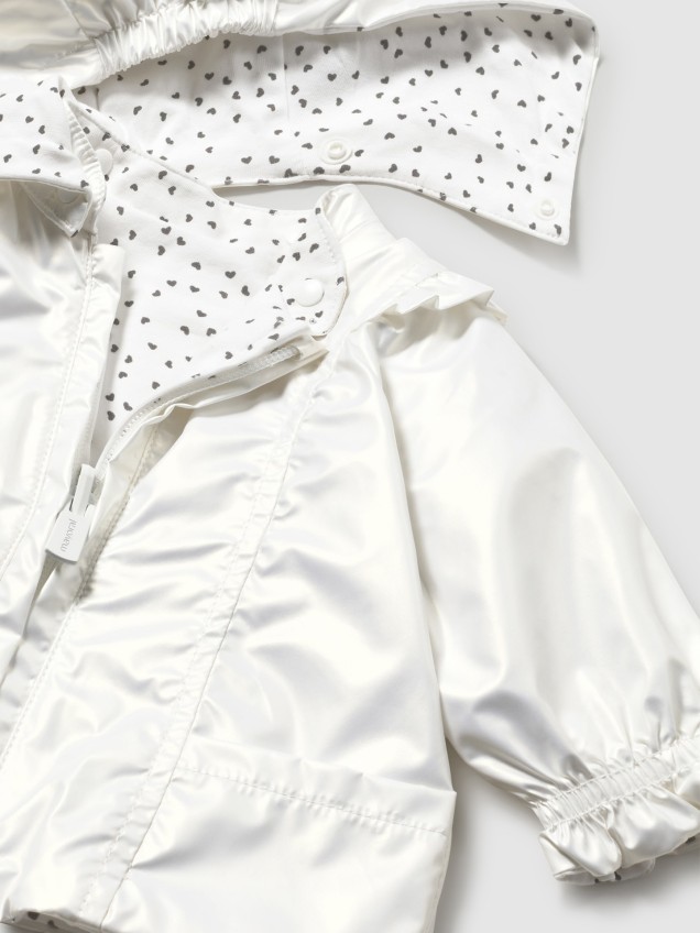 Parka Reversível com Capuz