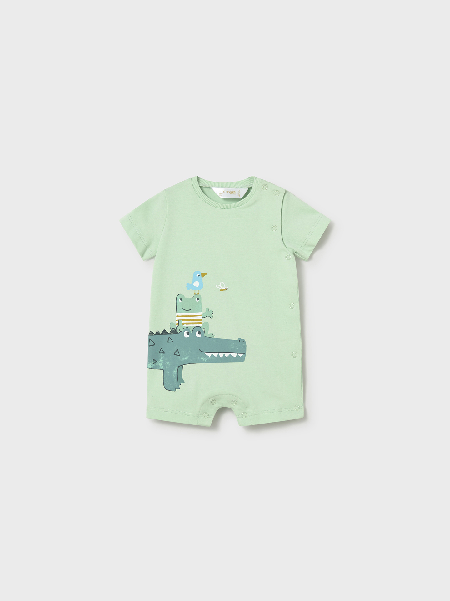Conjunto de 3 Babygrows Curtos