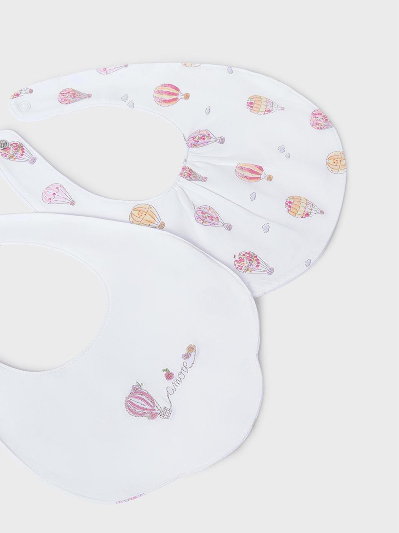 Conjunto de 2 Babetes