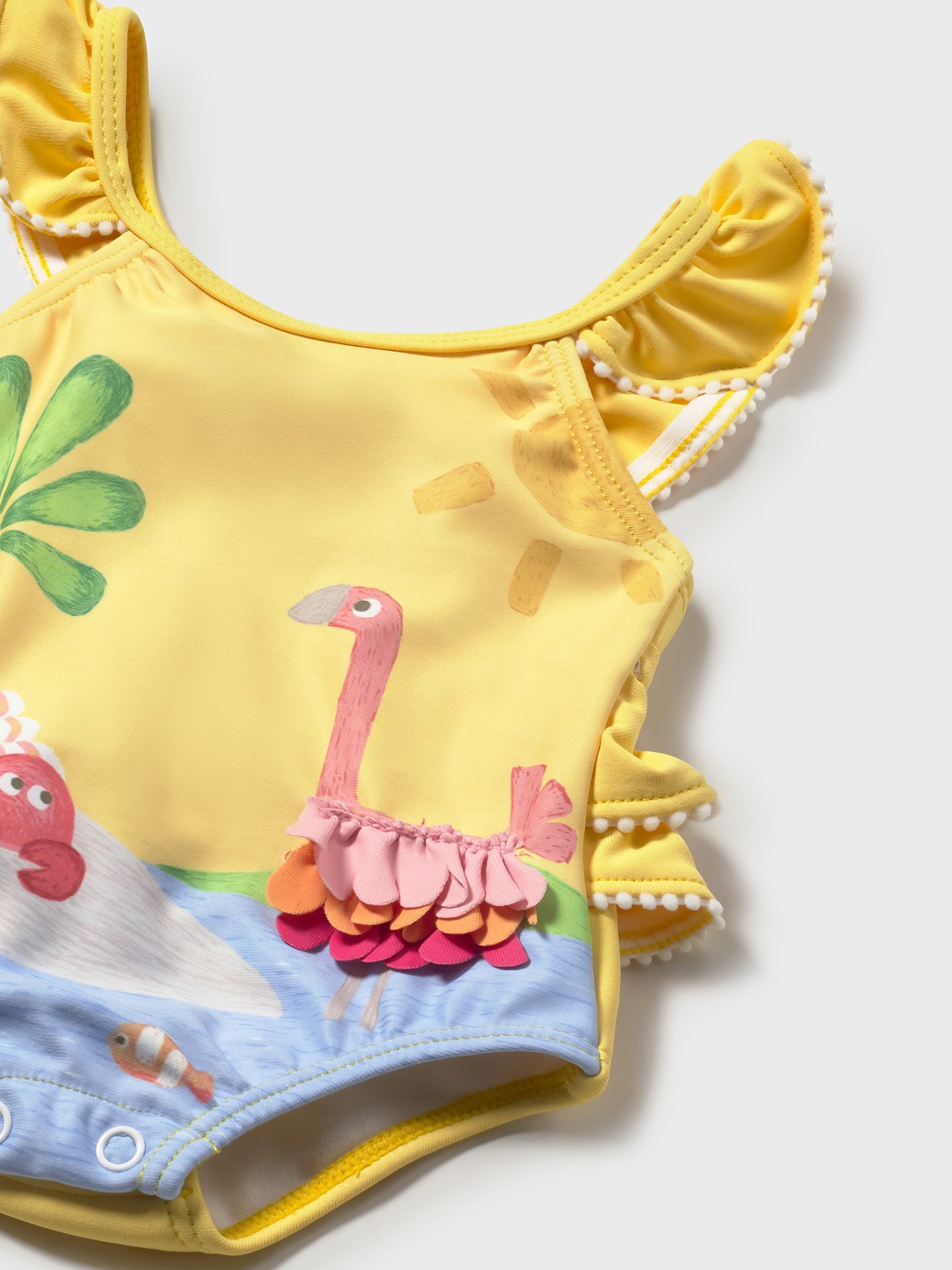 Conjunto de Fato de Banho e Chapéu