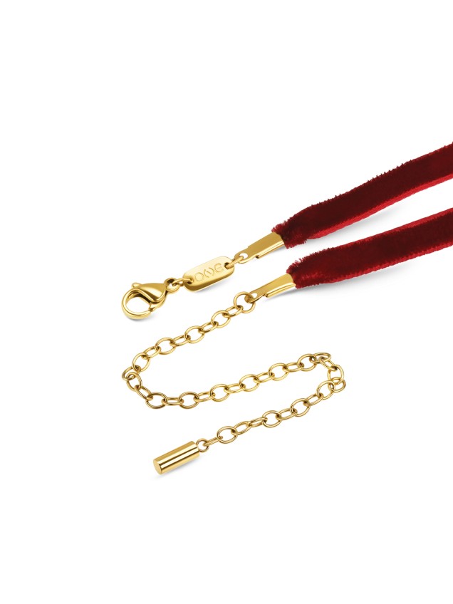 Colar One Neckmess Velvet Love