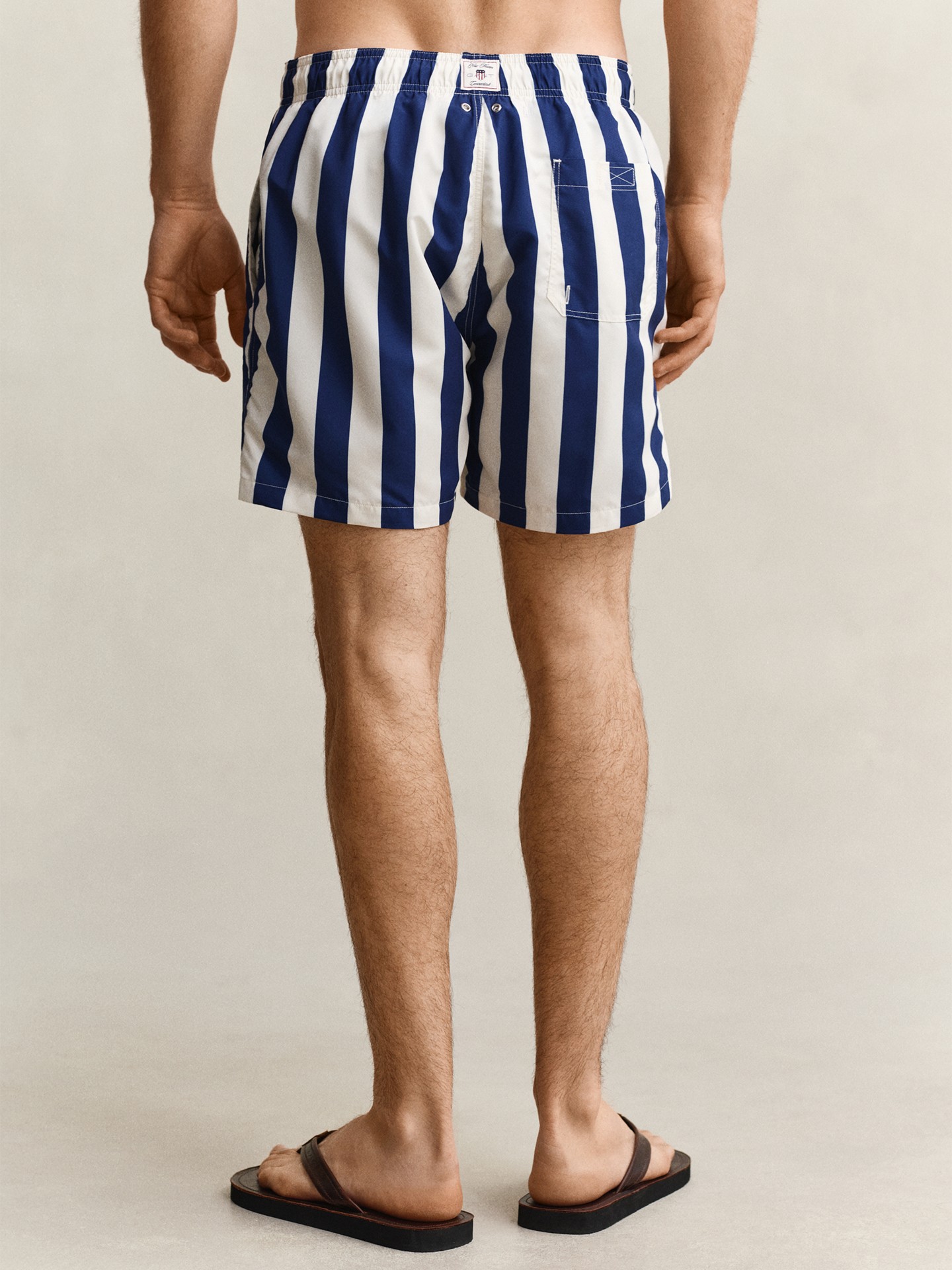 Calções de Banho às Riscas