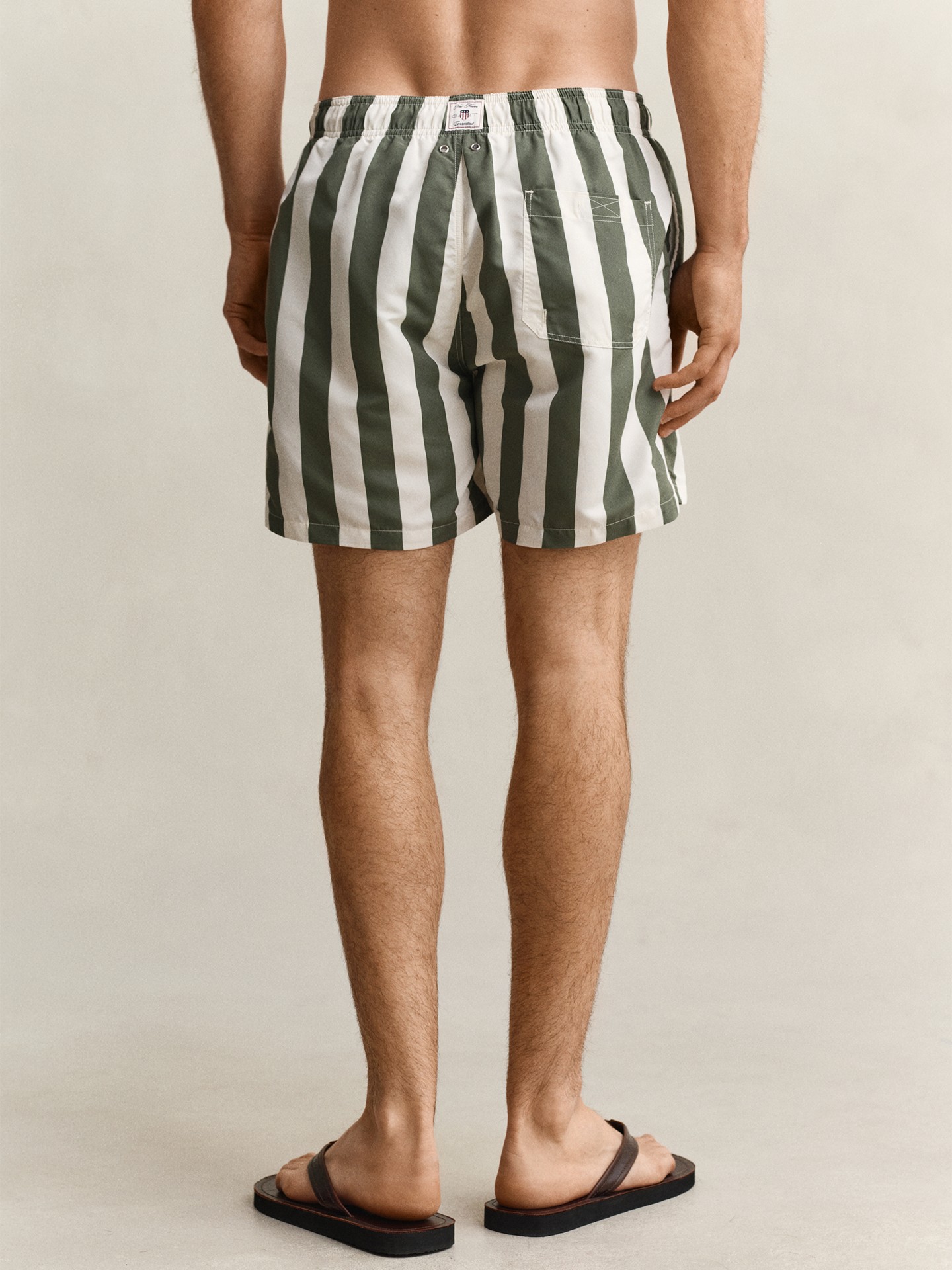 Calções de Banho às Riscas