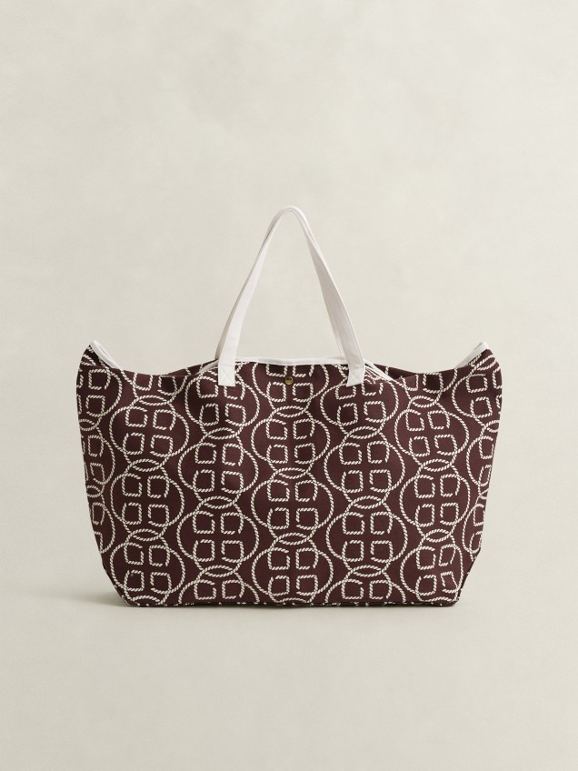 Tote Bag com Padrão
