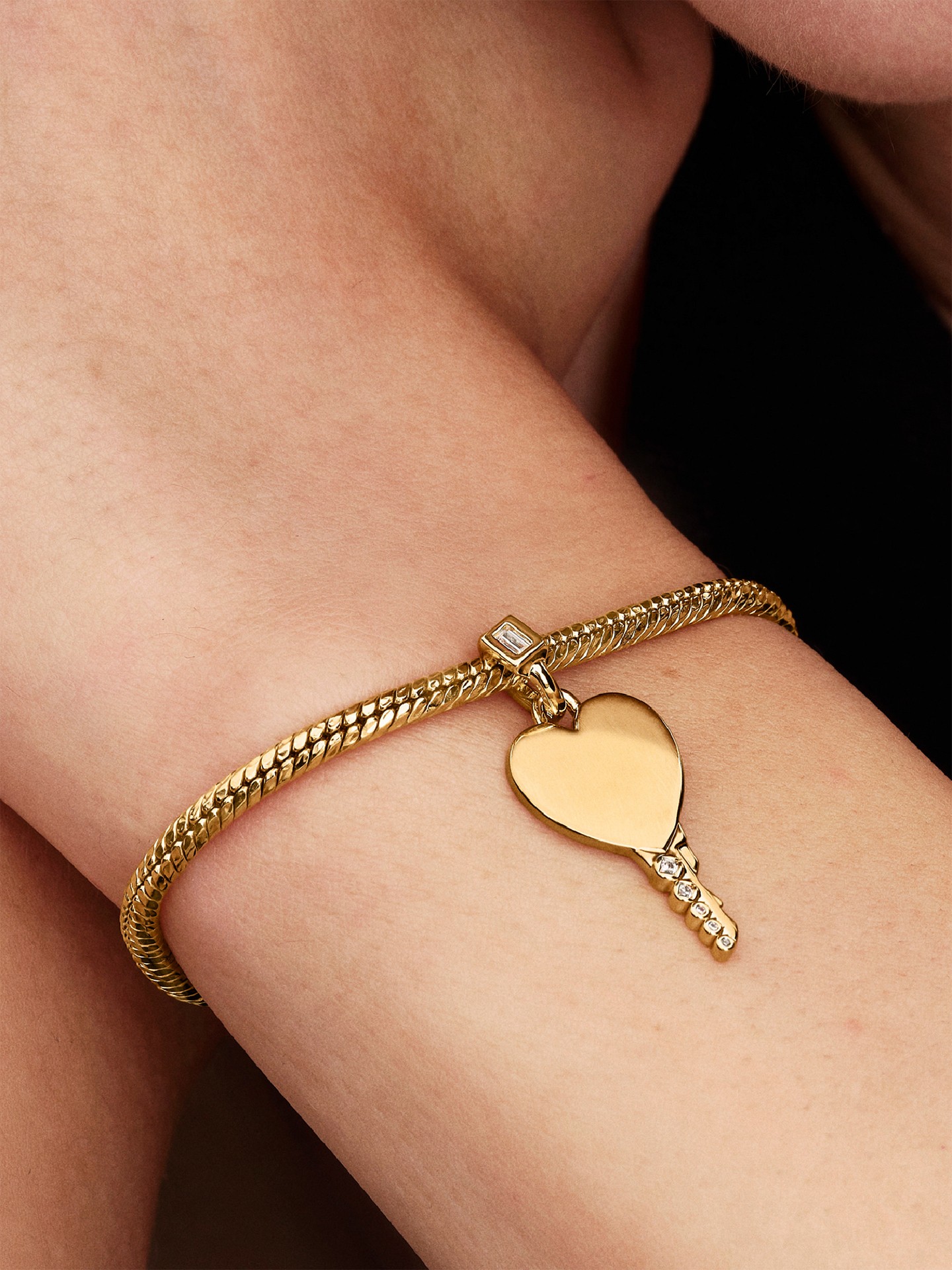 Pendente Chave Coração Gravável