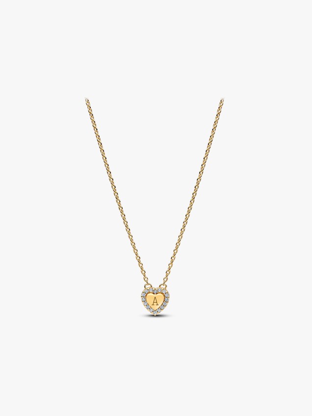 Gargantilha Auréola Coração Gravável