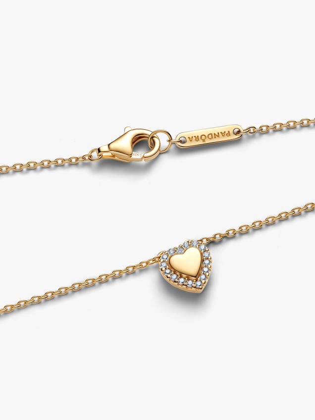 Gargantilha Auréola Coração Gravável