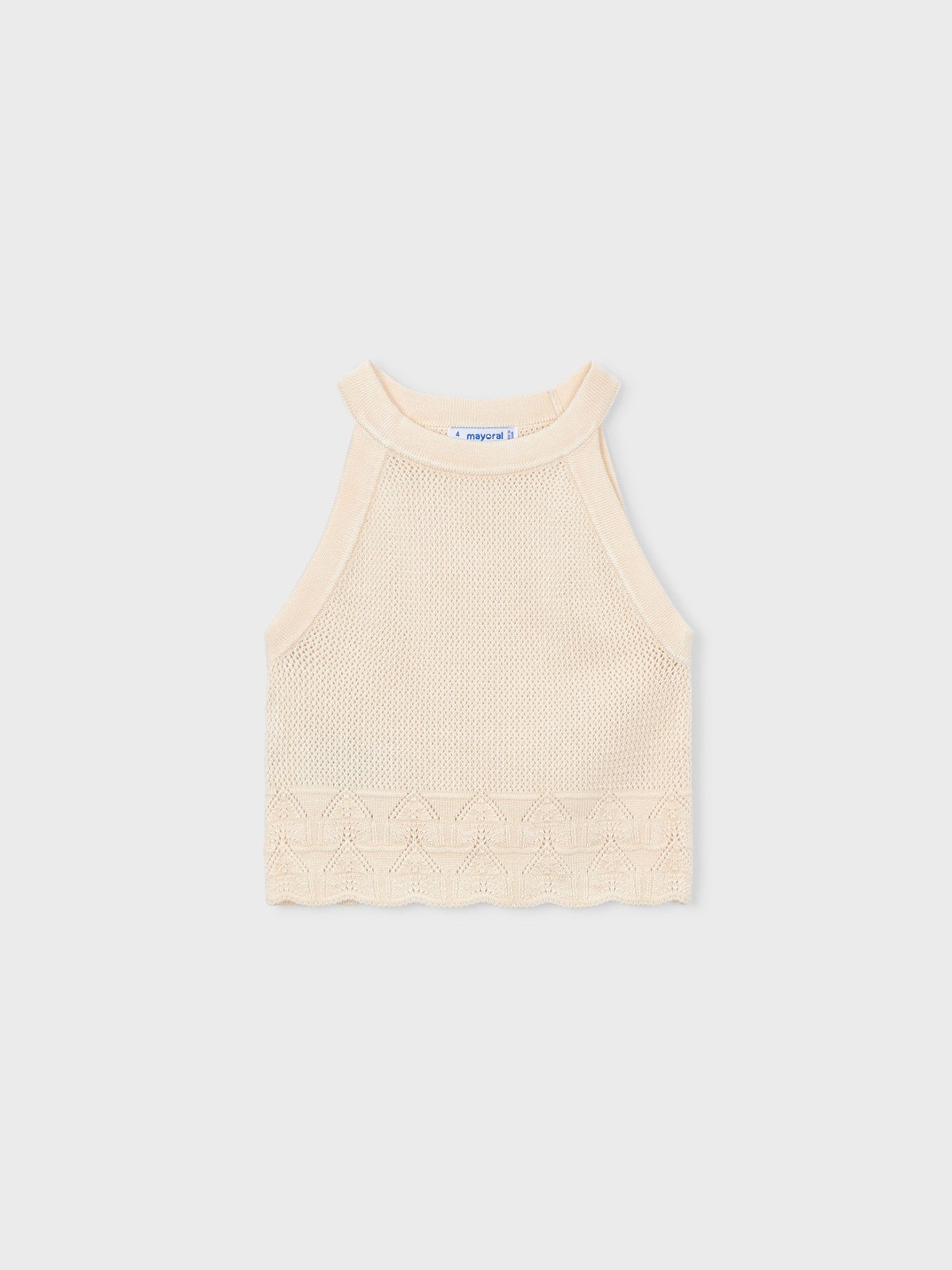 Top de Malha com Gola Halter