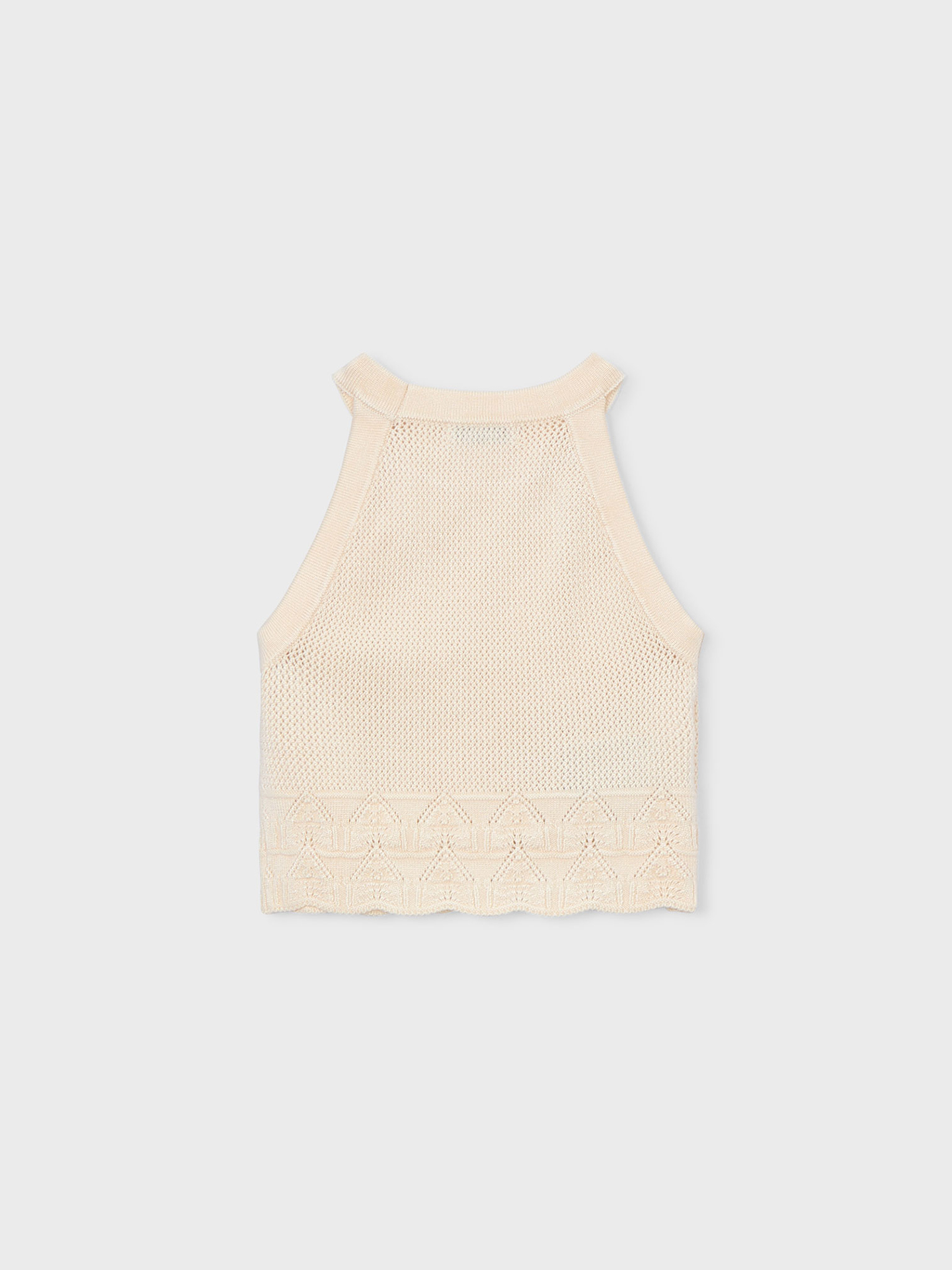 Top de Malha com Gola Halter