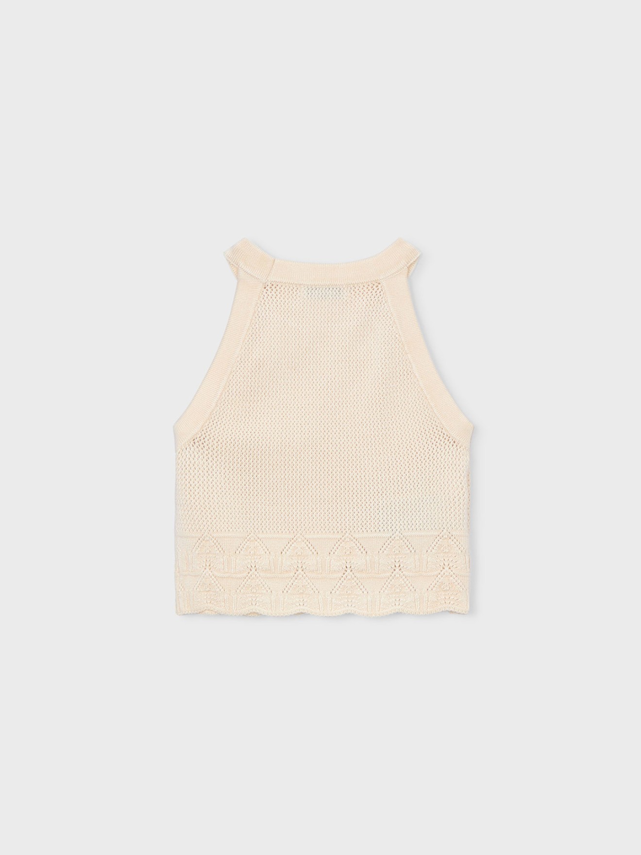 Top de Malha com Gola Halter