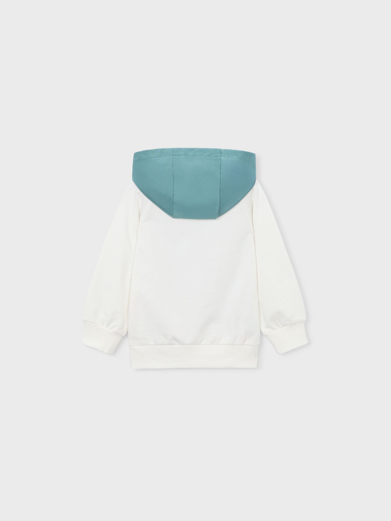 Sweatshirt Combinada com Capuz