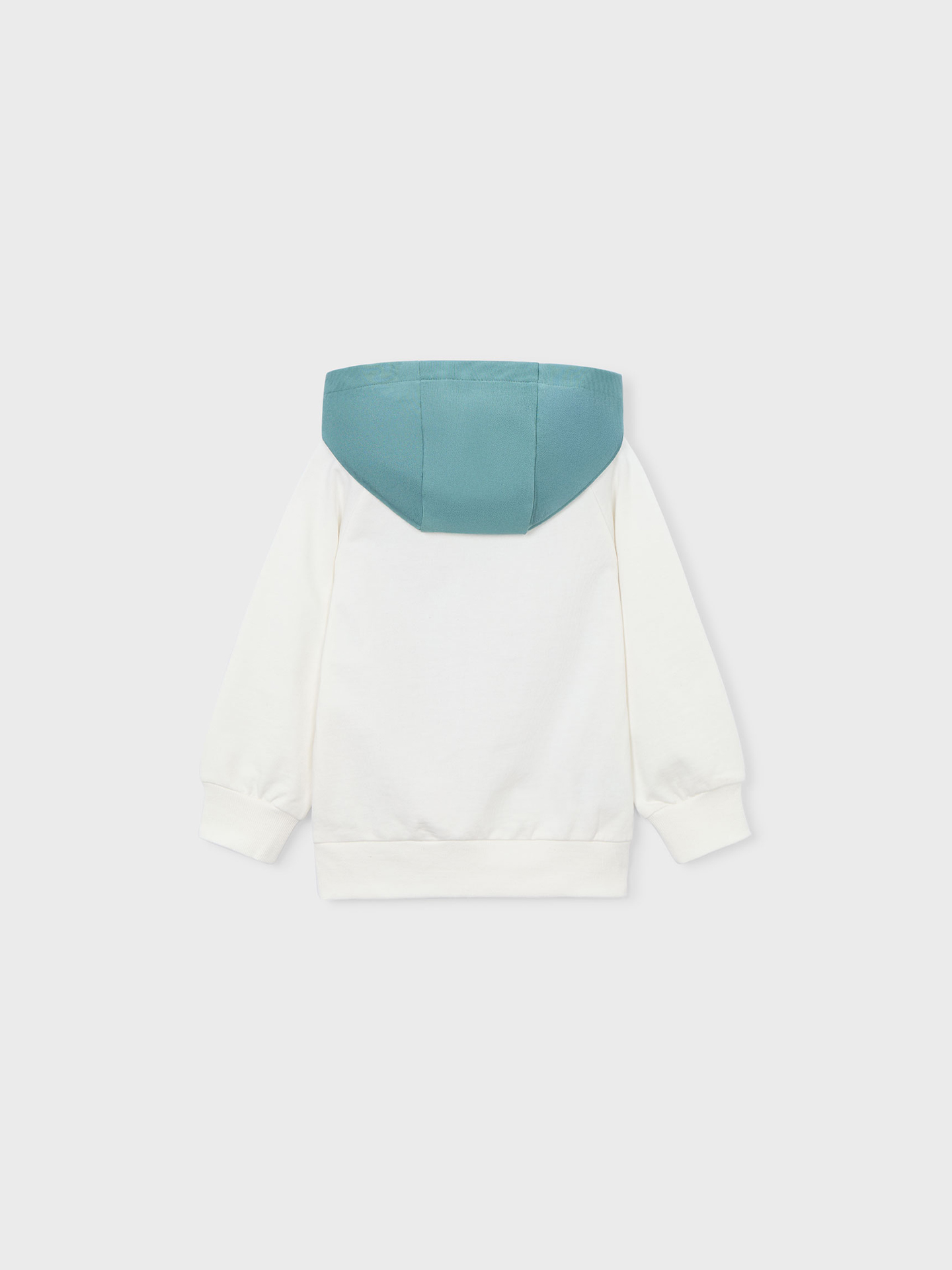 Sweatshirt Combinada com Capuz