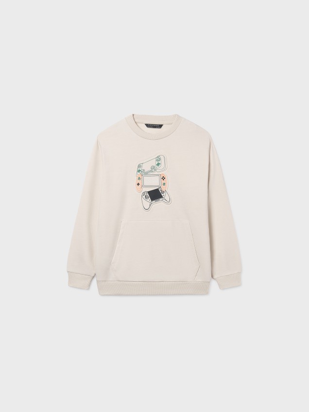 Sweatshirt com Estampado