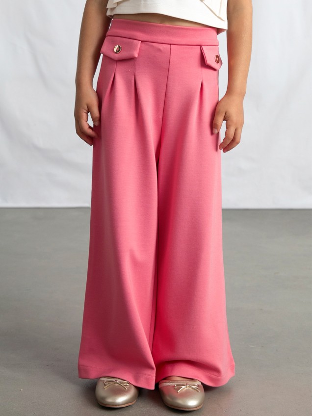 Calças de Perna Larga