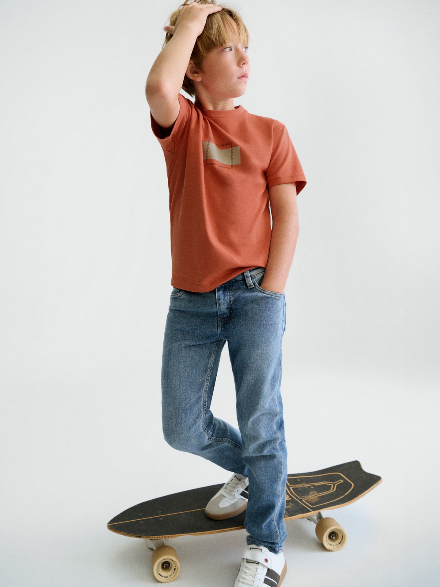 Calças de Ganga Regular Fit