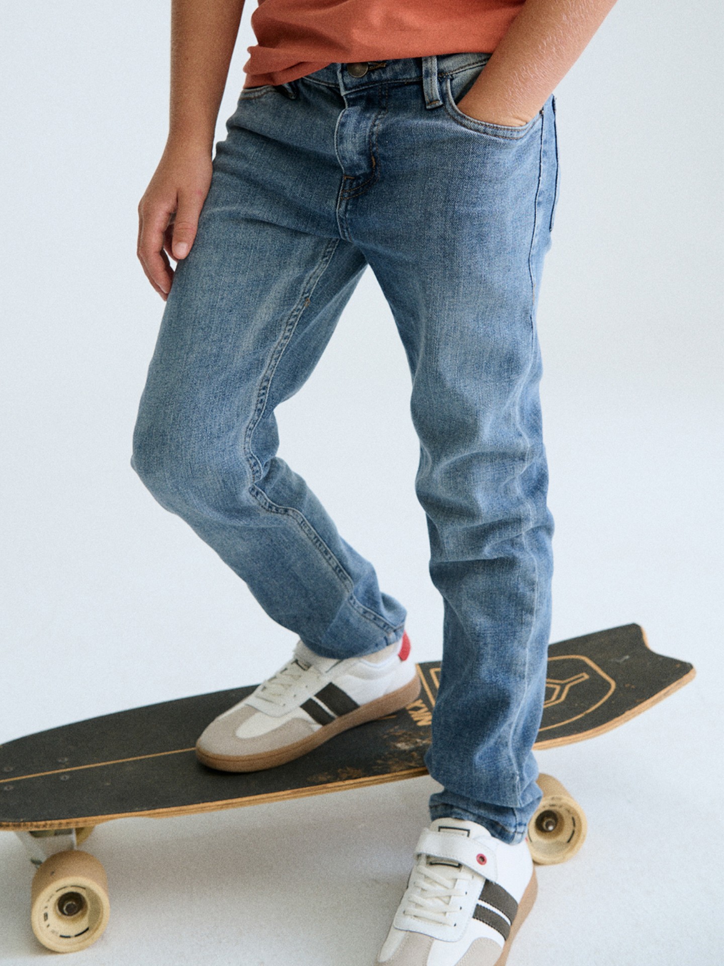 Calças de Ganga Regular Fit