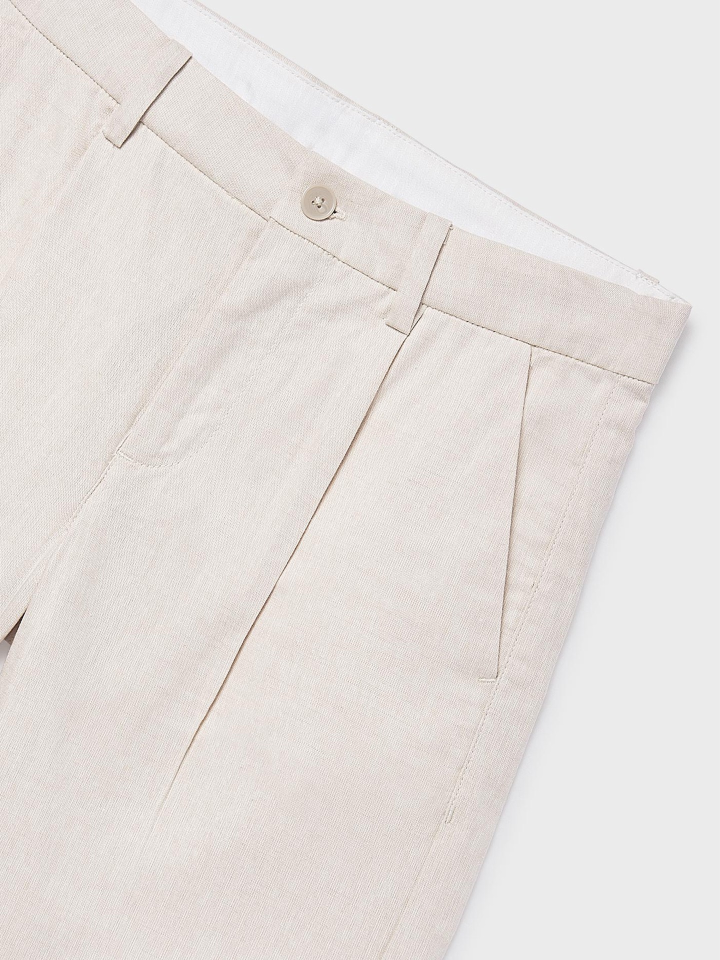 Calções Formais com Prega