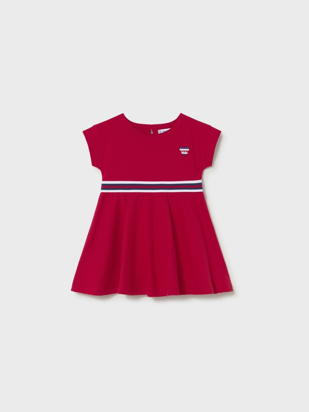 Vestido de Manga Curta