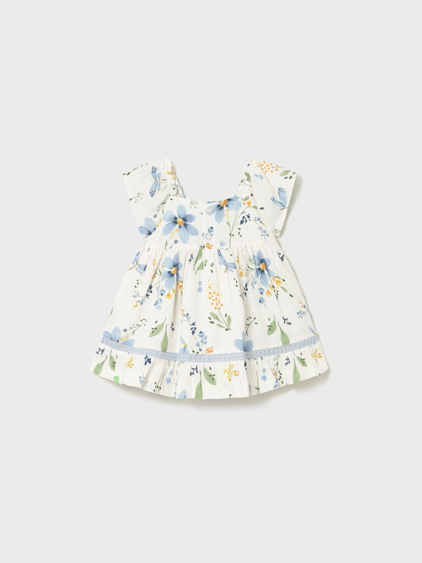 Vestido com Estampado Floral