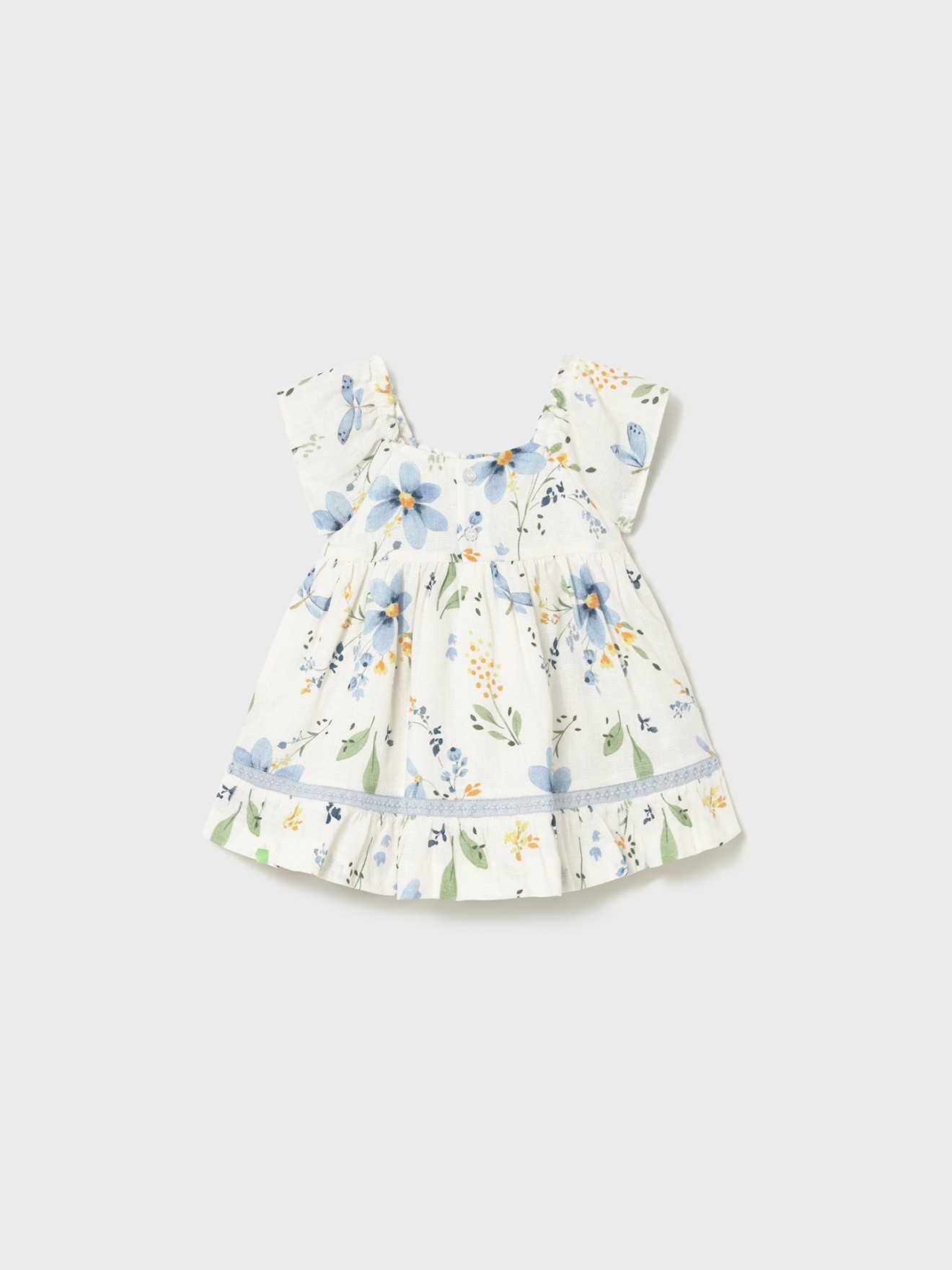 Vestido com Estampado Floral