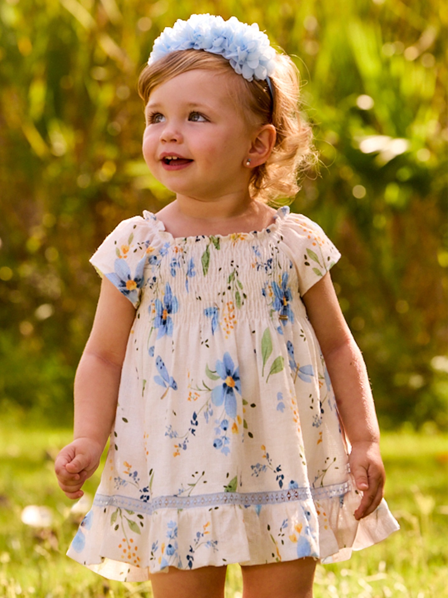 Vestido com Estampado Floral