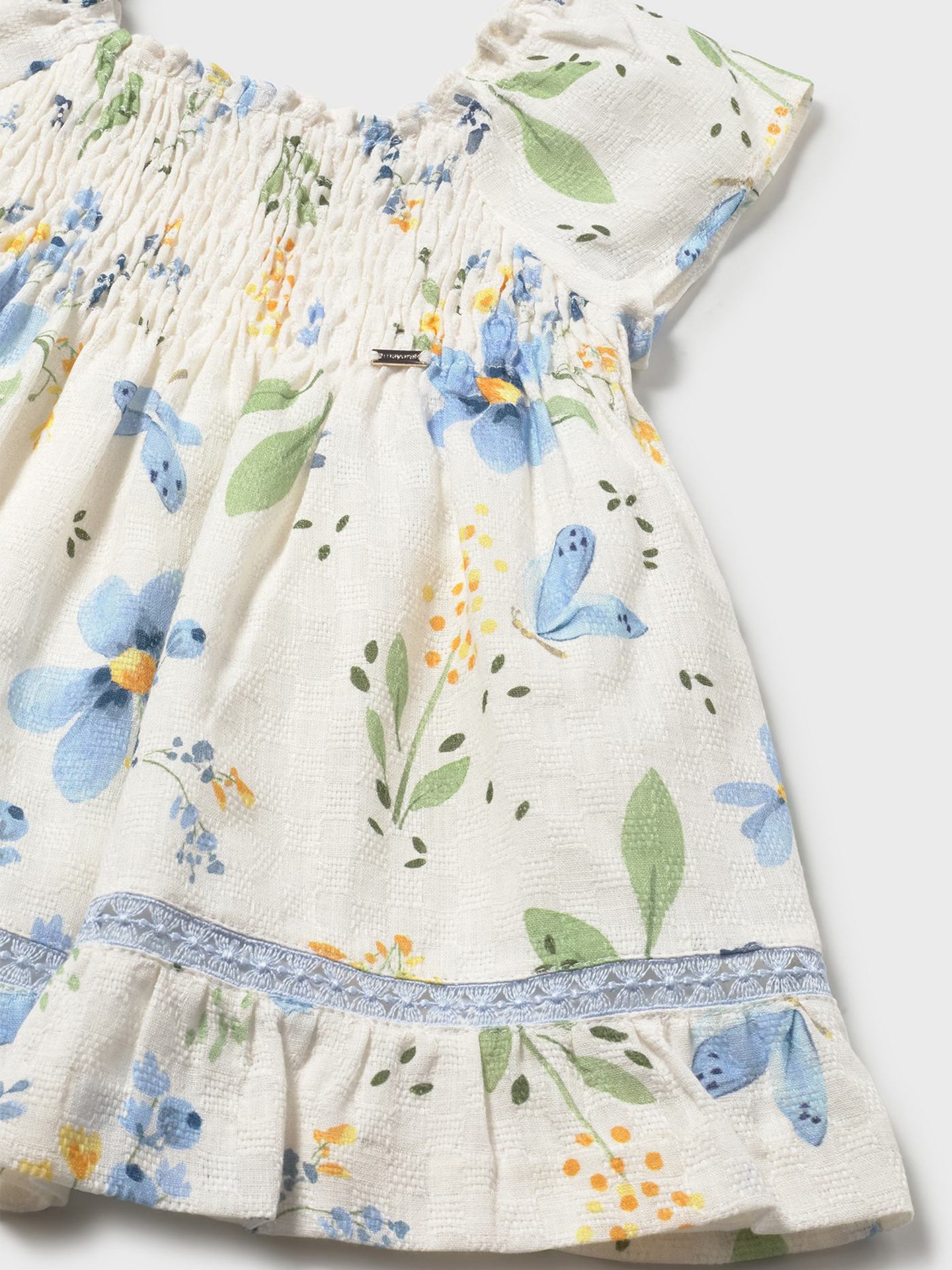 Vestido com Estampado Floral