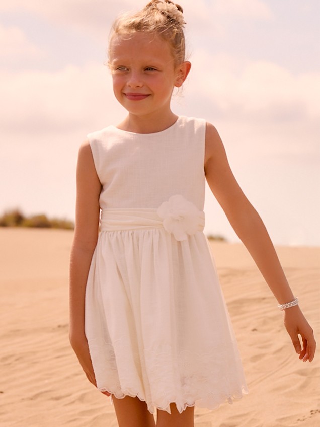 Vestido de Cerim�nia com Renda