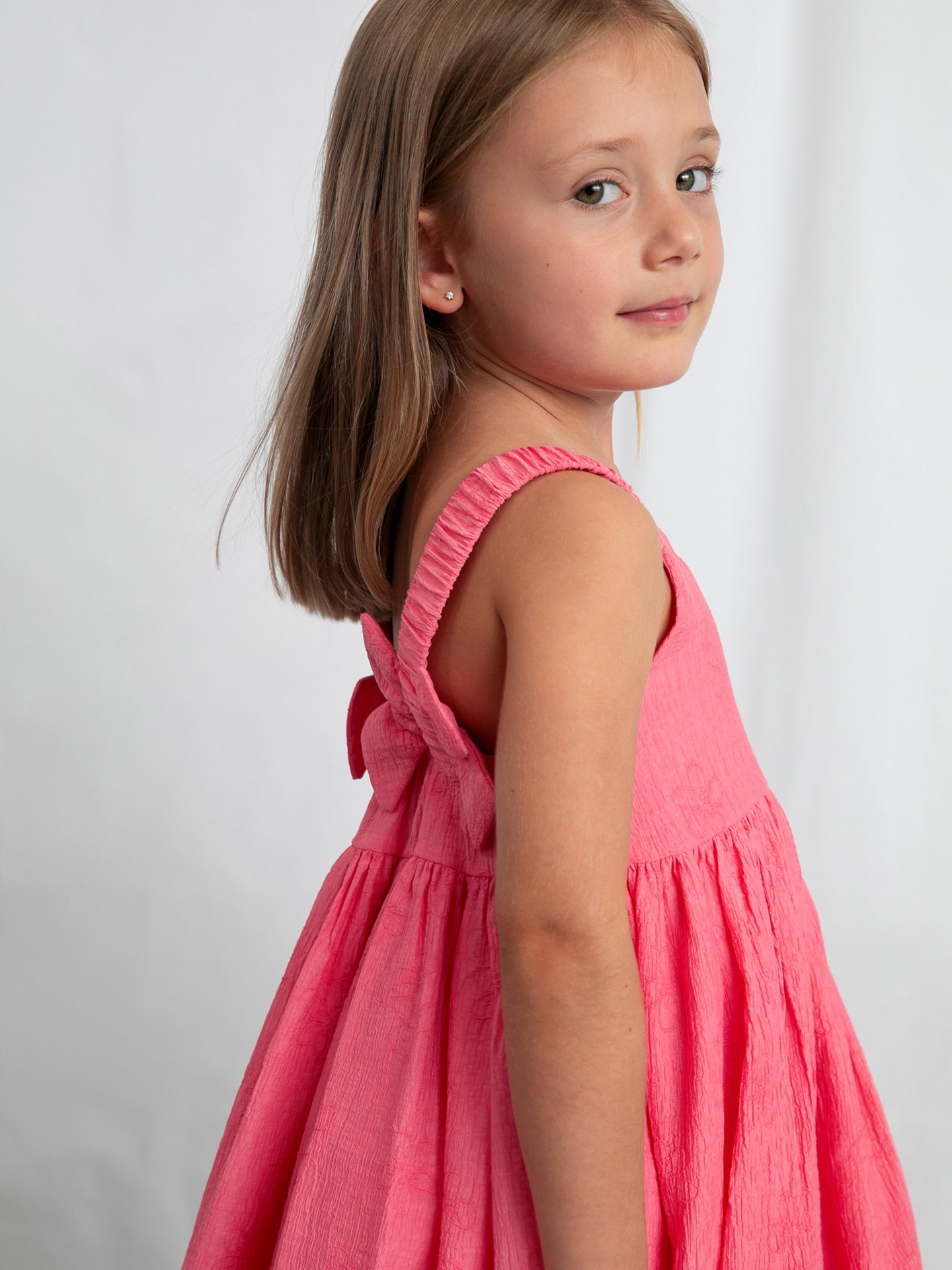 Vestido com Laço nas Costas
