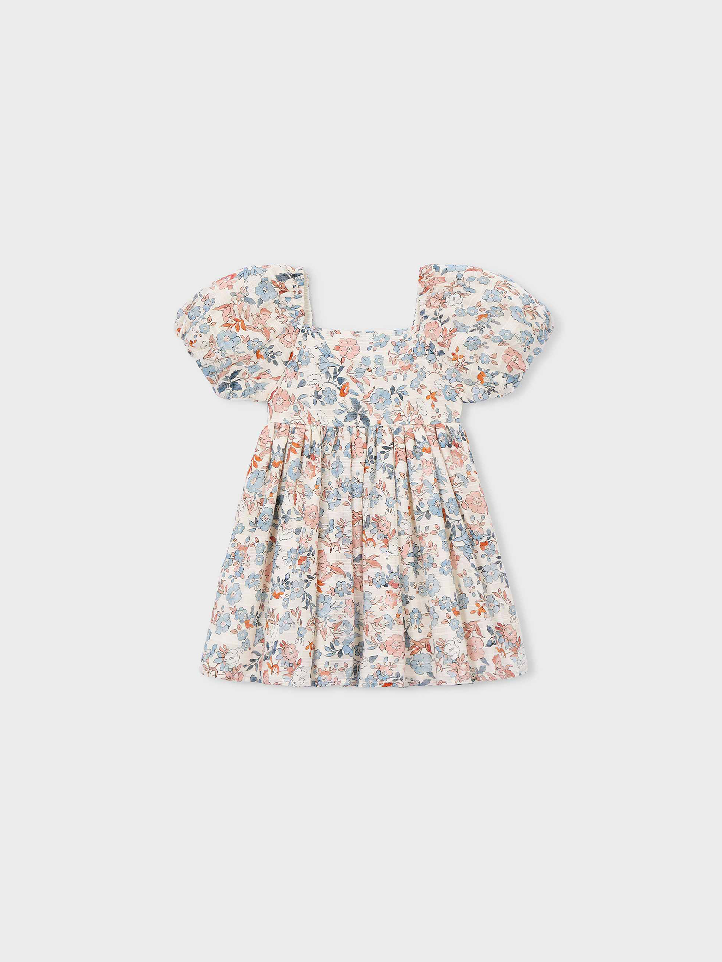 Vestido com Estampado Floral