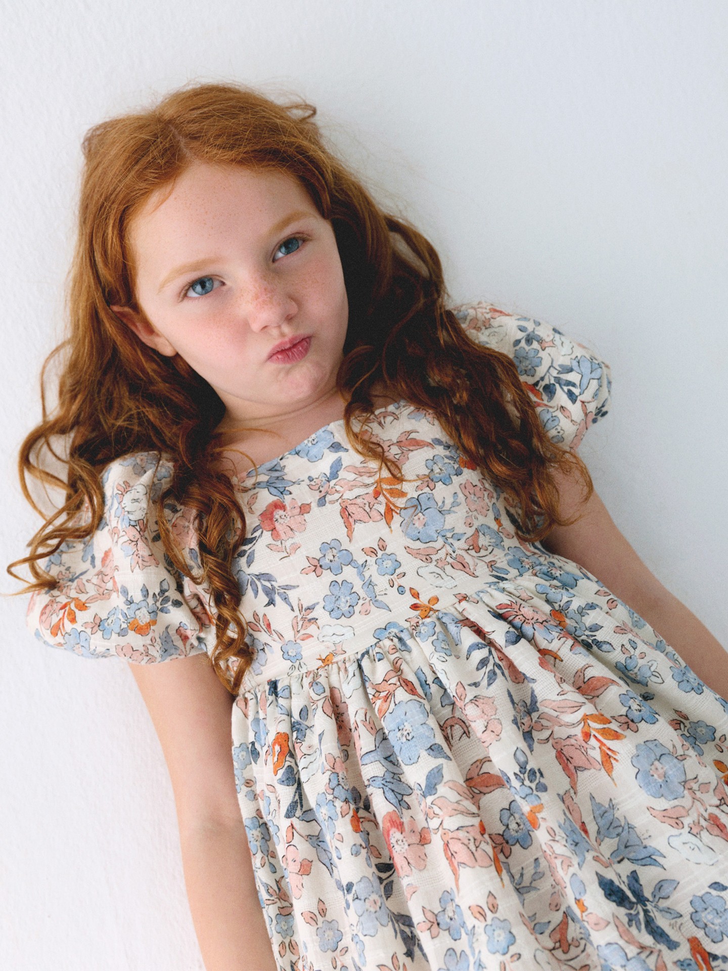 Vestido com Estampado Floral