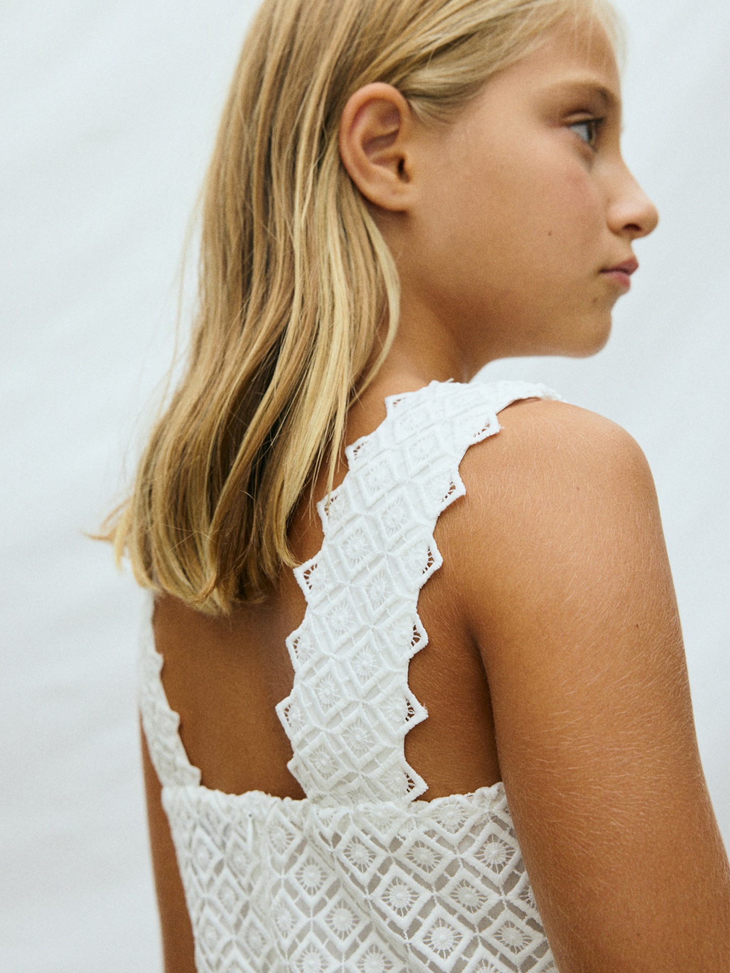 Vestido de Cerimónia em Guipura