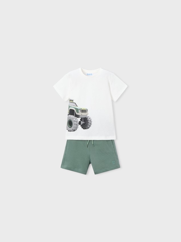 Conjunto de T-shirt e Calções
