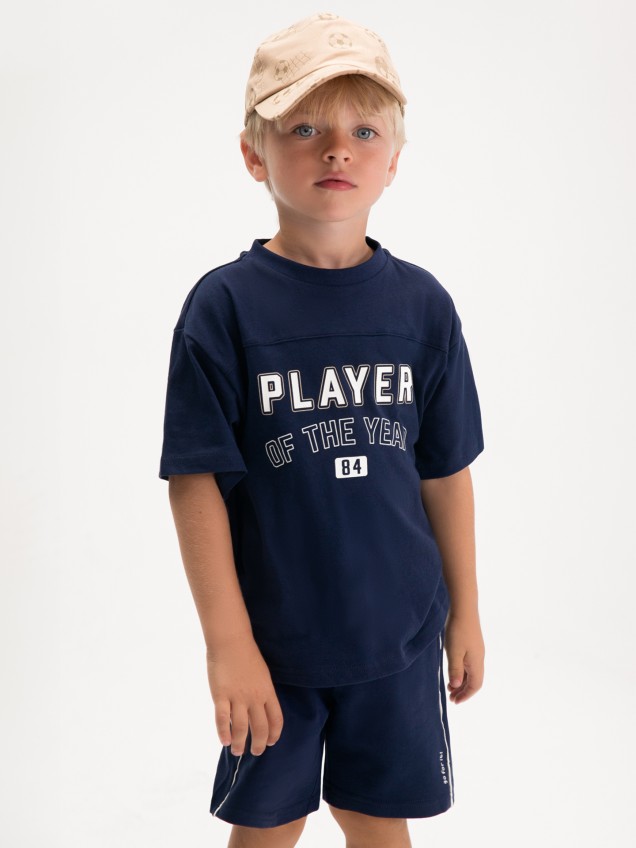 Conjunto de T-shirt e Calções