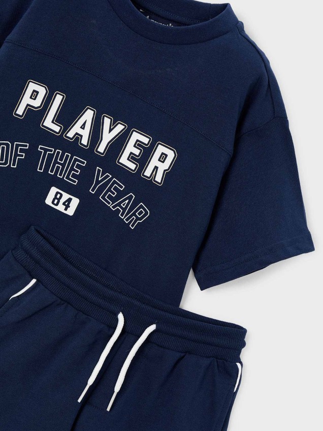 Conjunto de T-shirt e Calções