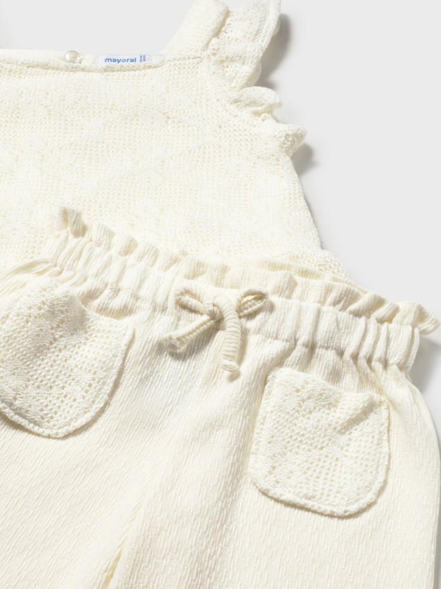 Conjunto de Top e Calças Culotte