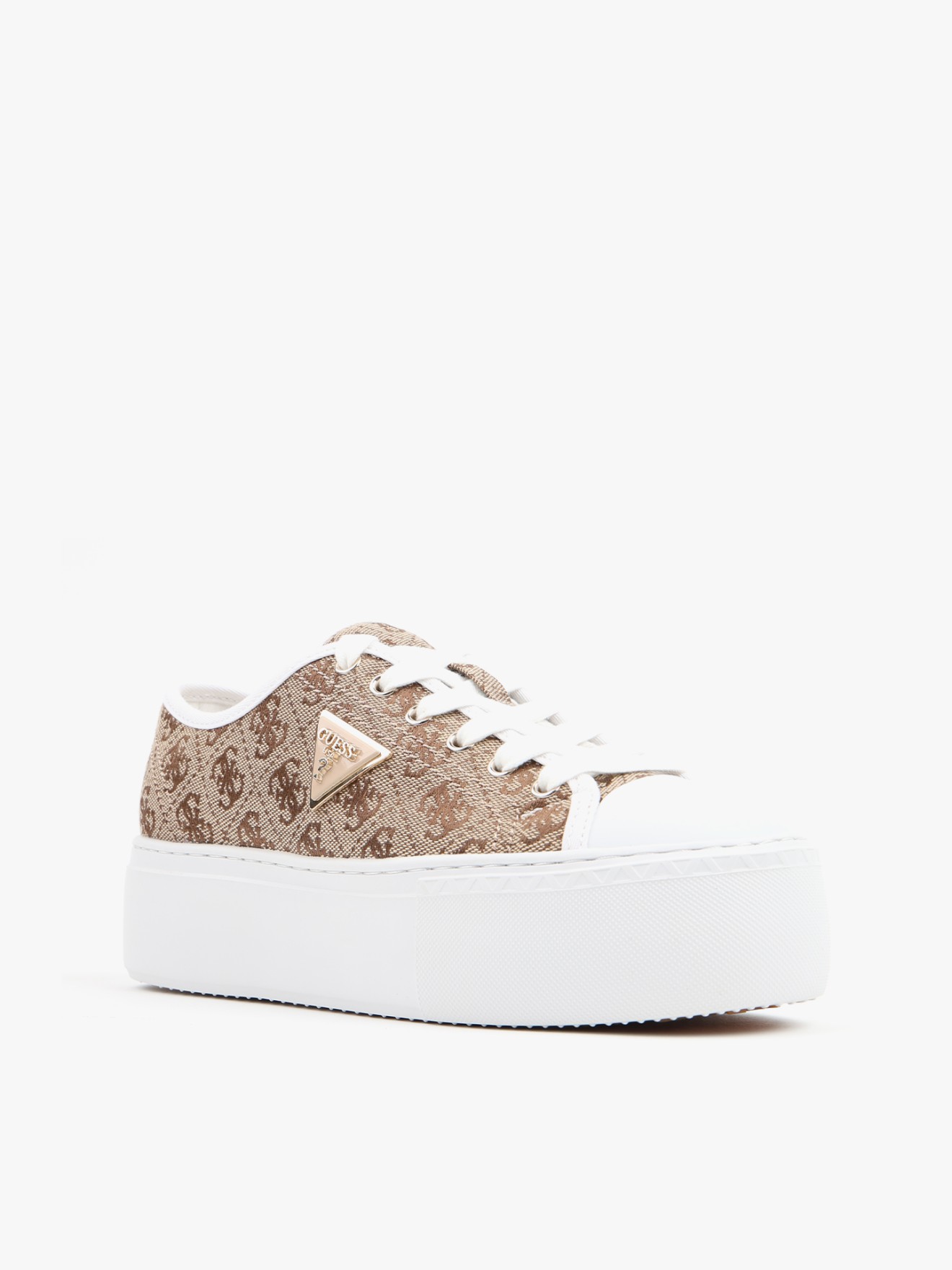 Sapatilhas de Plataforma com Padr�o