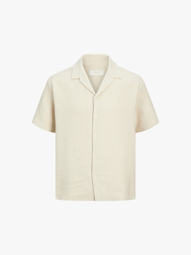 Camisa de Manga Curta com Padrão