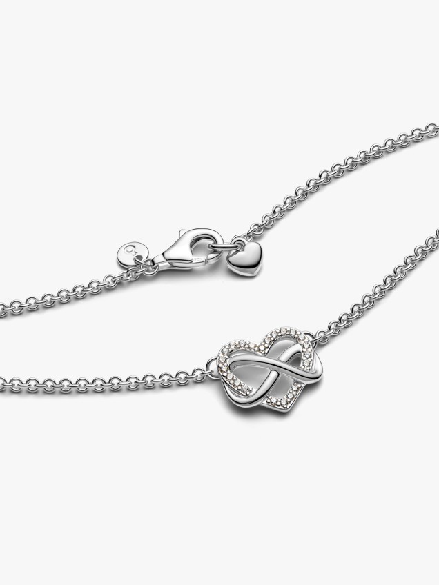 Colar Sparkling Infinity Heart