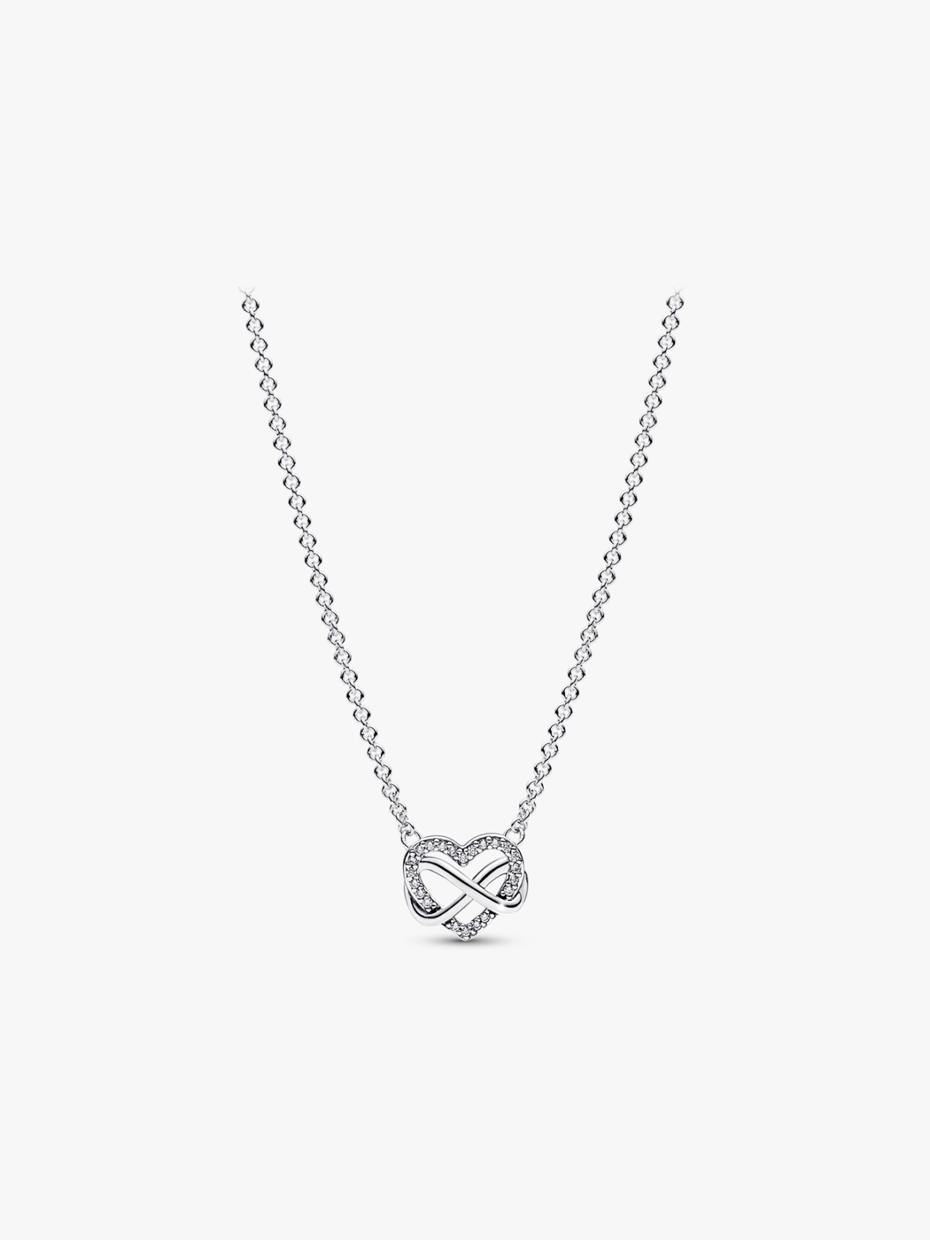 Colar Sparkling Infinity Heart
