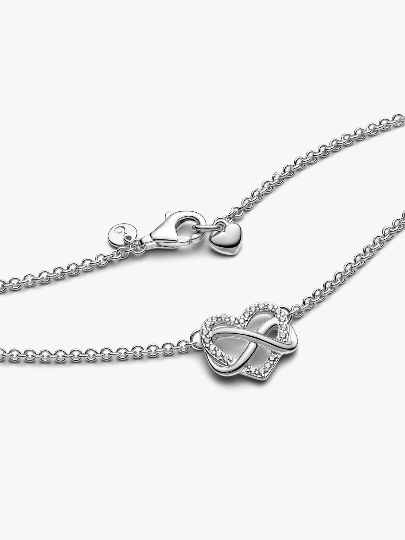 Colar Sparkling Infinity Heart