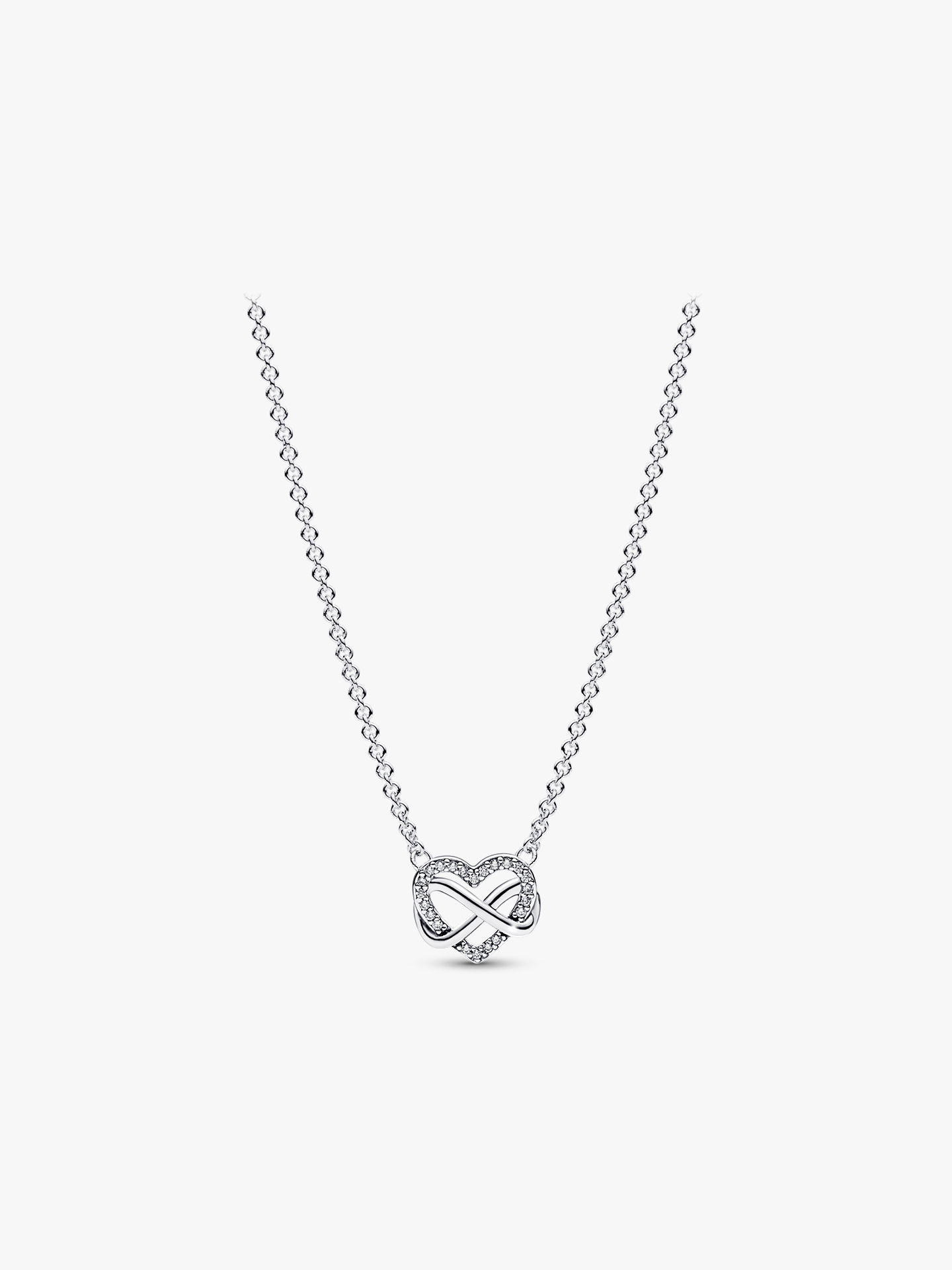 Colar Sparkling Infinity Heart
