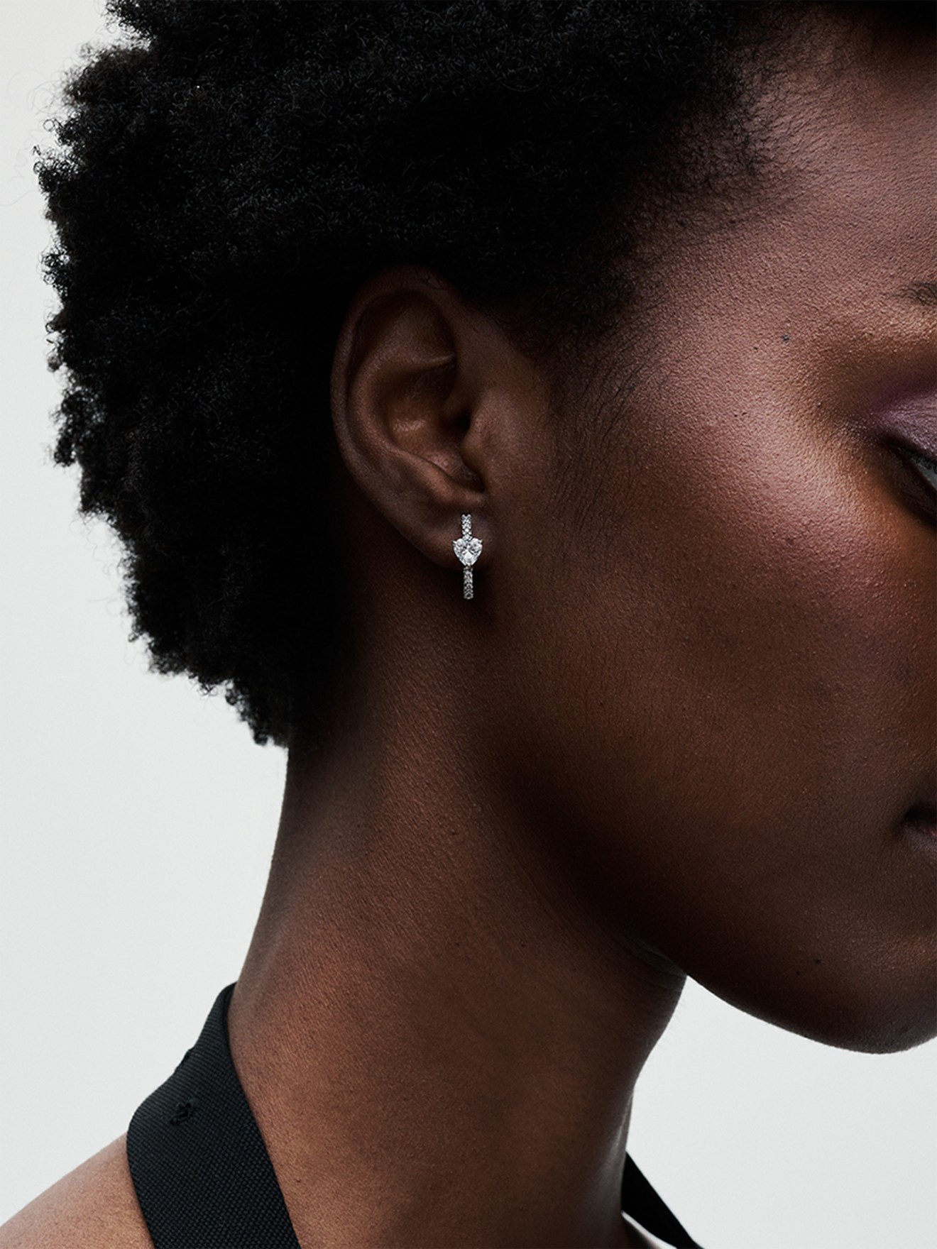 Argolas Sparkling Heart