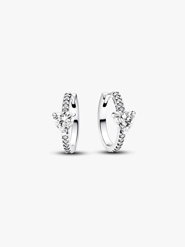 Argolas Sparkling Heart