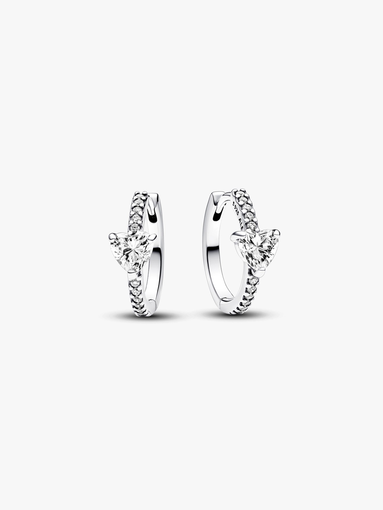 Argolas Sparkling Heart